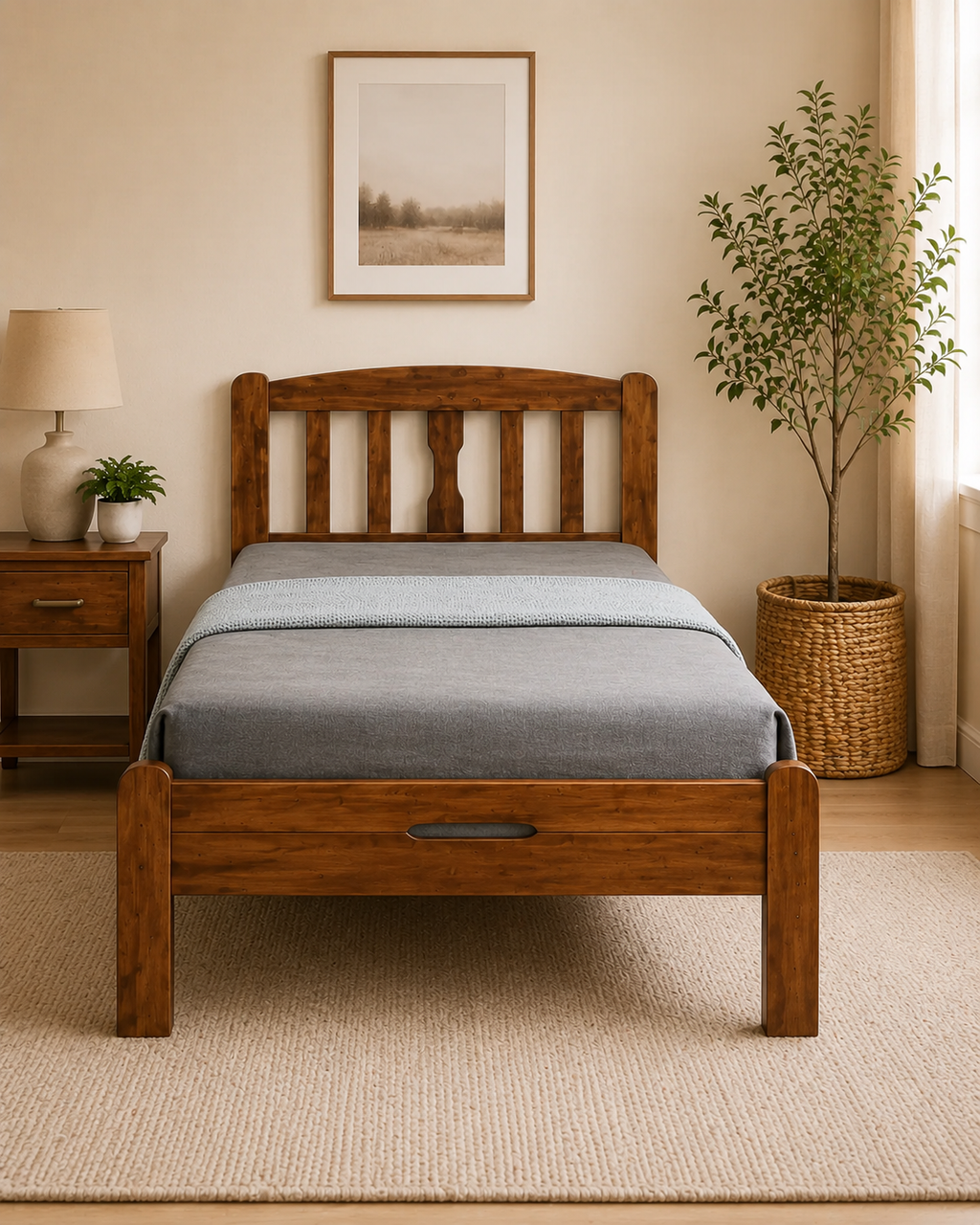 Elden Wooden Bed Frame