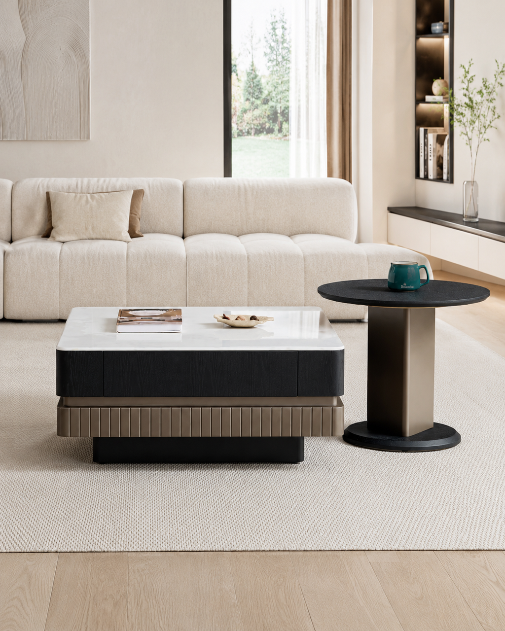 Aurel Sintered Stone Coffee Table