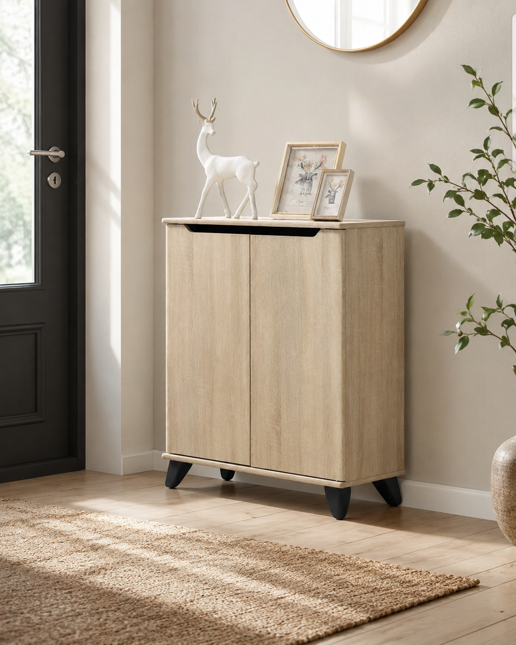Liora 2 Door Shoe Cabinet