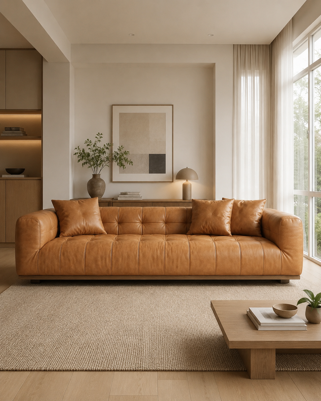 Solara Leather Sofa