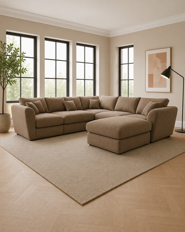 Soren Fabric Sectional Sofa