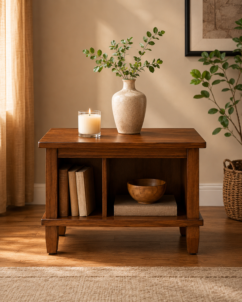 Briar Wooden Side Table