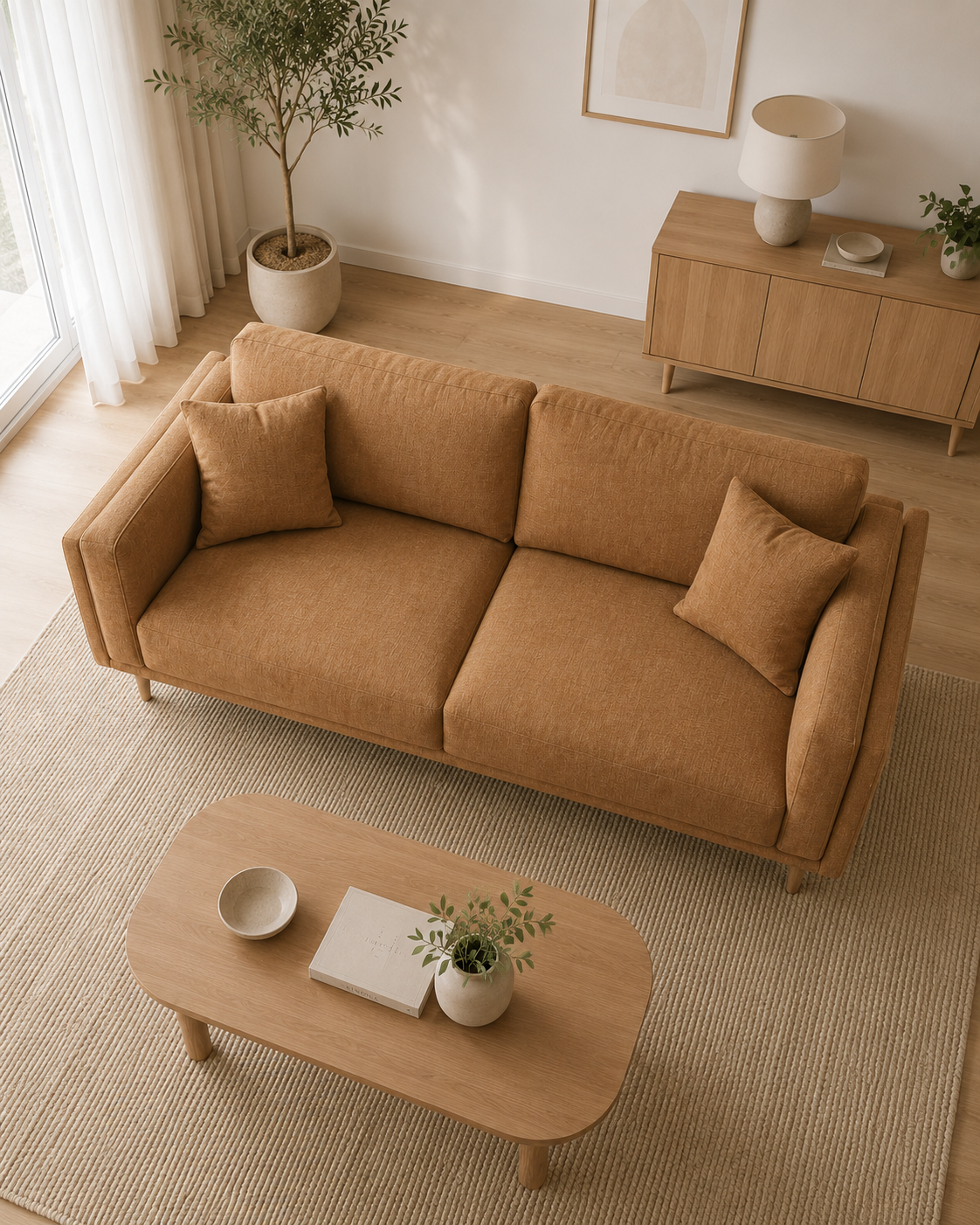 Aldric Fabric Sofa