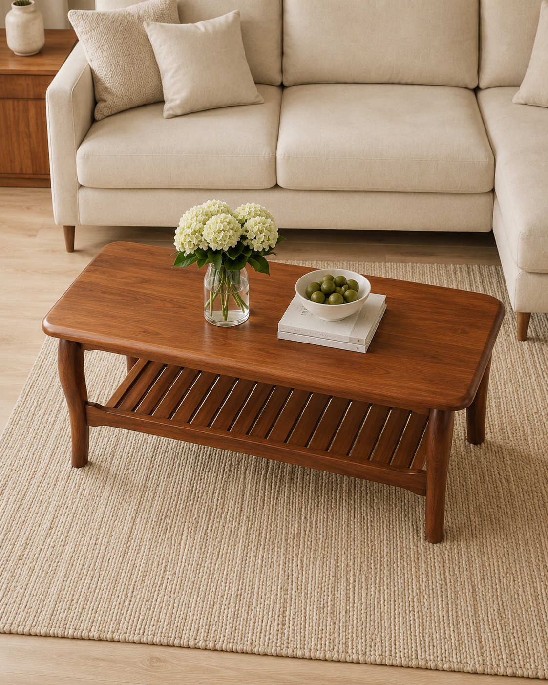Briar Wooden Coffee Table