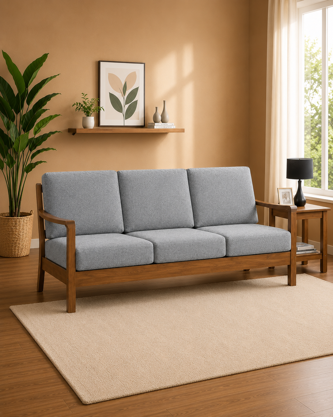 Marsten Wooden Sofa