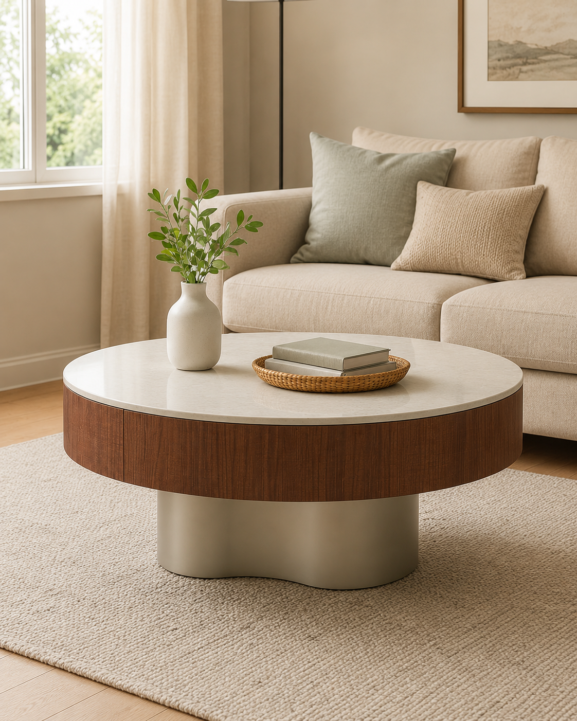 Relle Stone Coffee Table