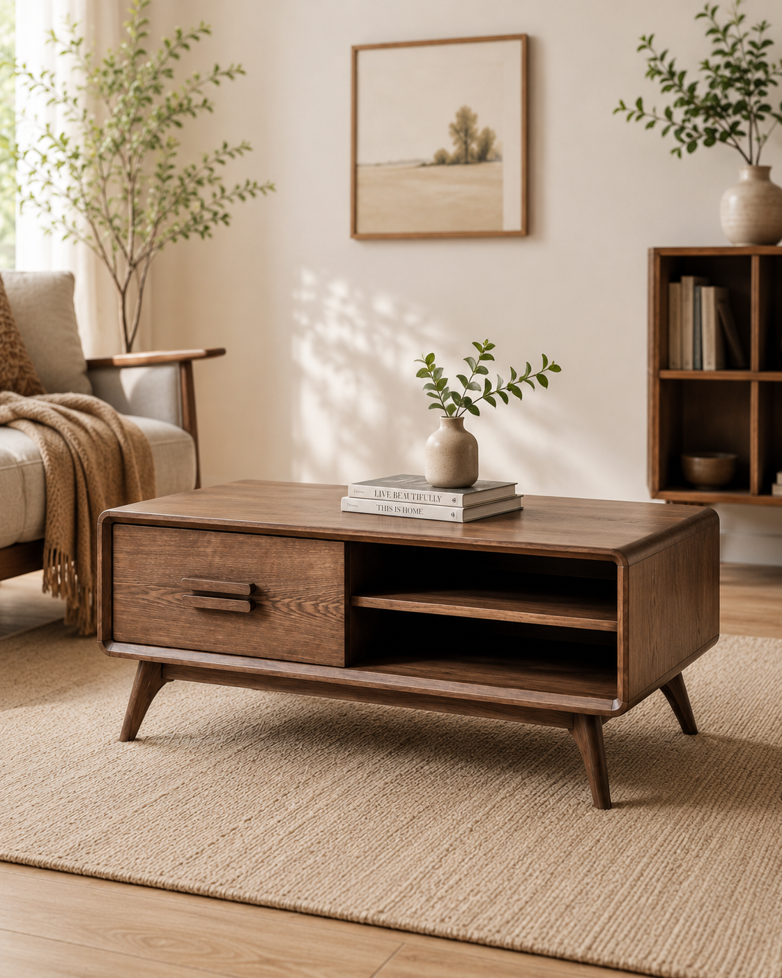Nolan Wooden Coffee Table