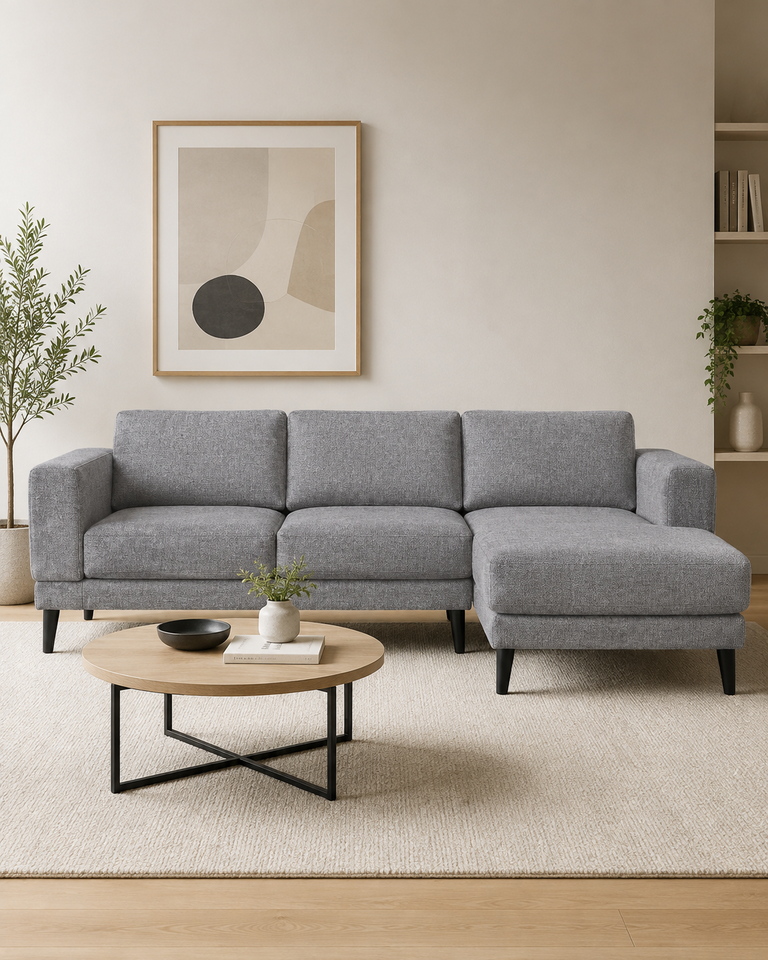 Grosvenor Fabric Chaise Sofa