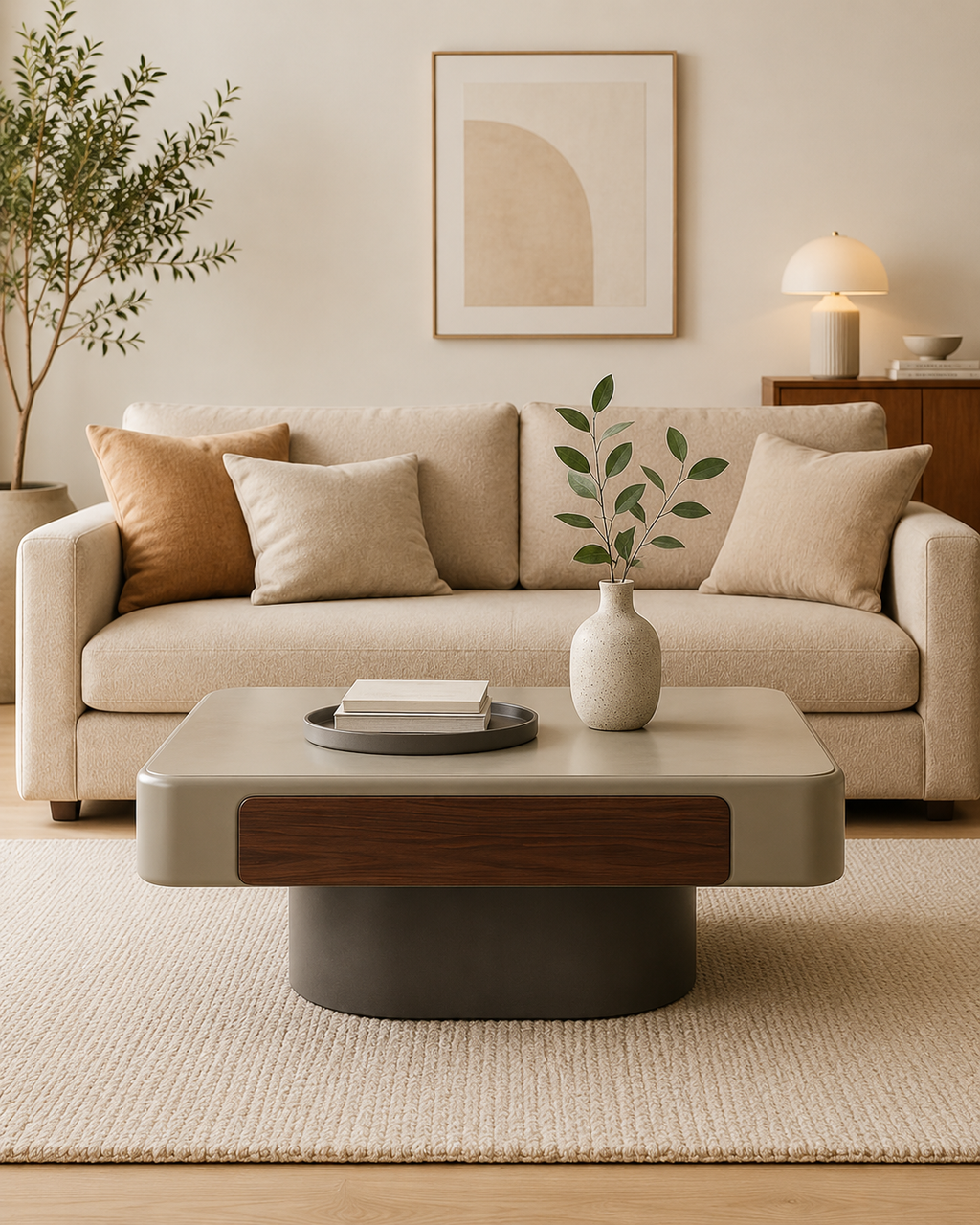 Cael Stone Coffee Table