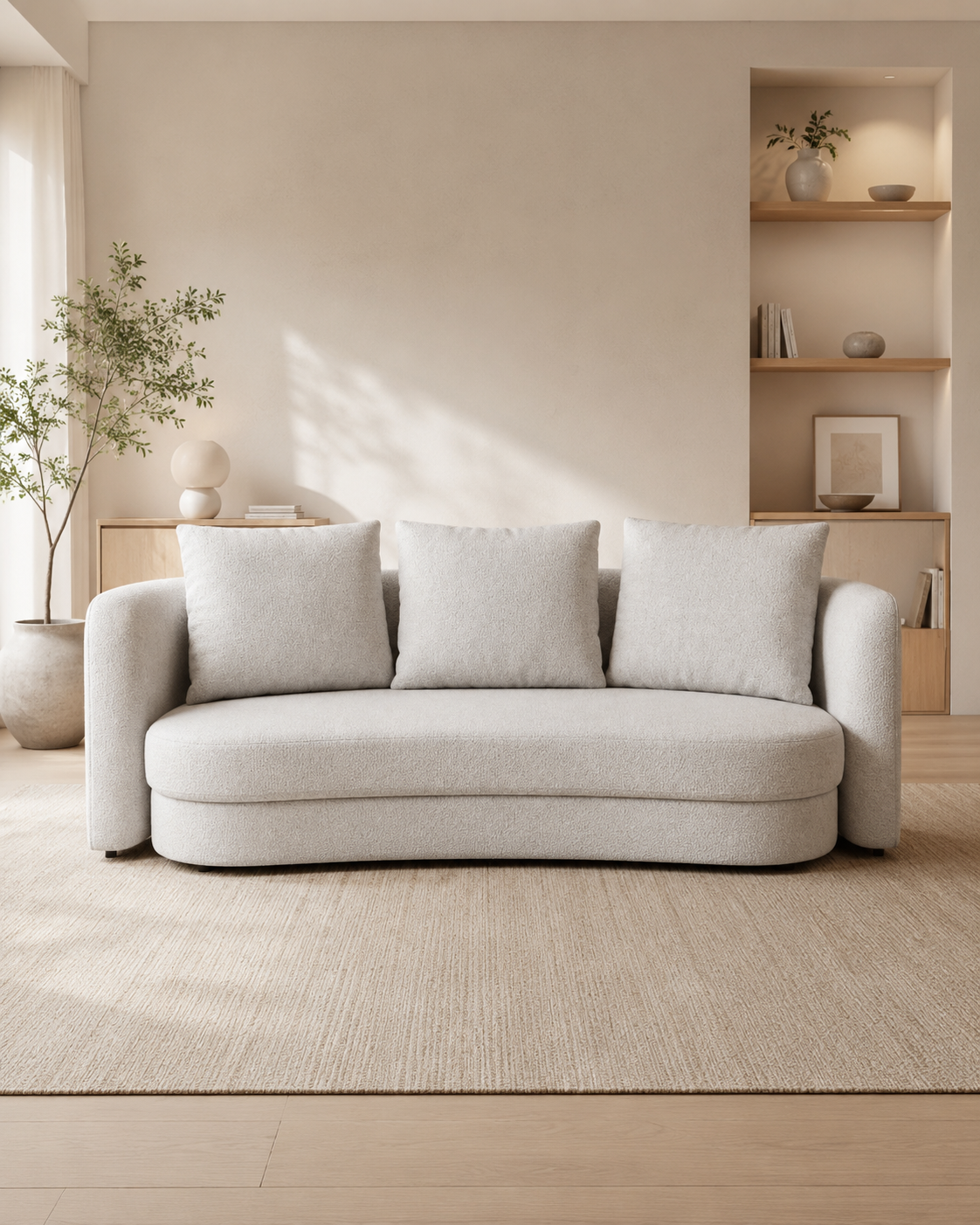 Calia Fabric Sofa
