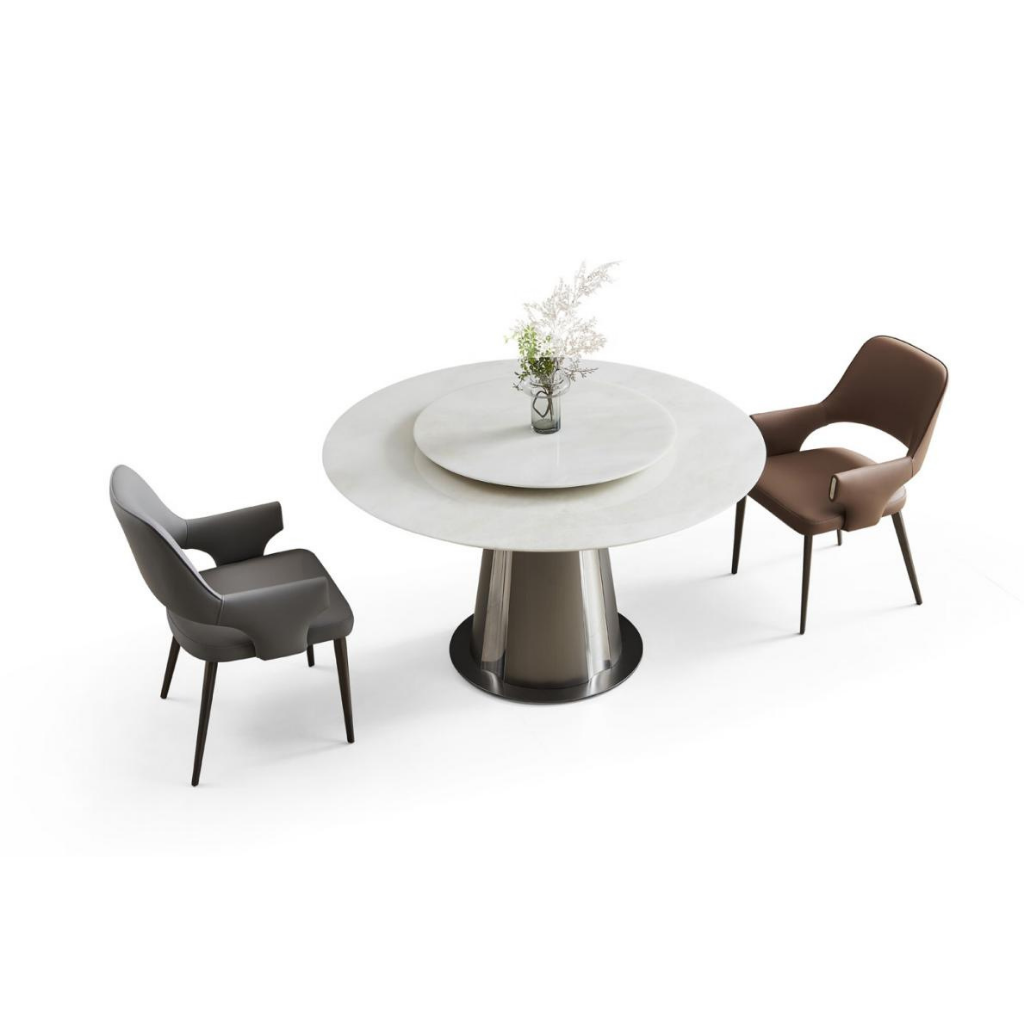 Fedora Round Dining Table by Esteller