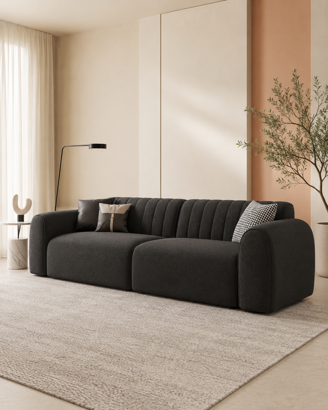 Mavren Fabric Sofa