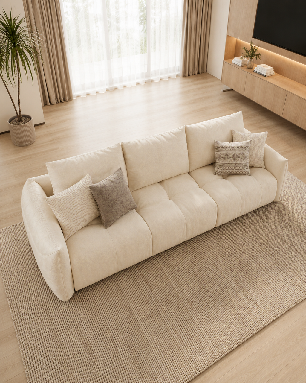 Marielle Leather Sofa
