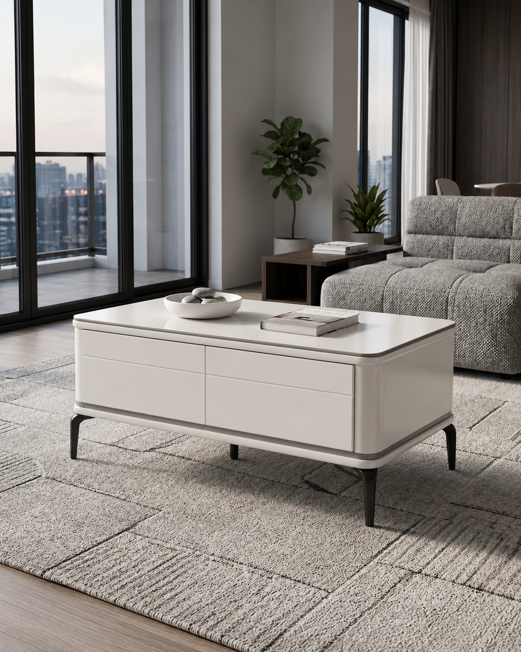 Luma Sintered Stone Coffee Table