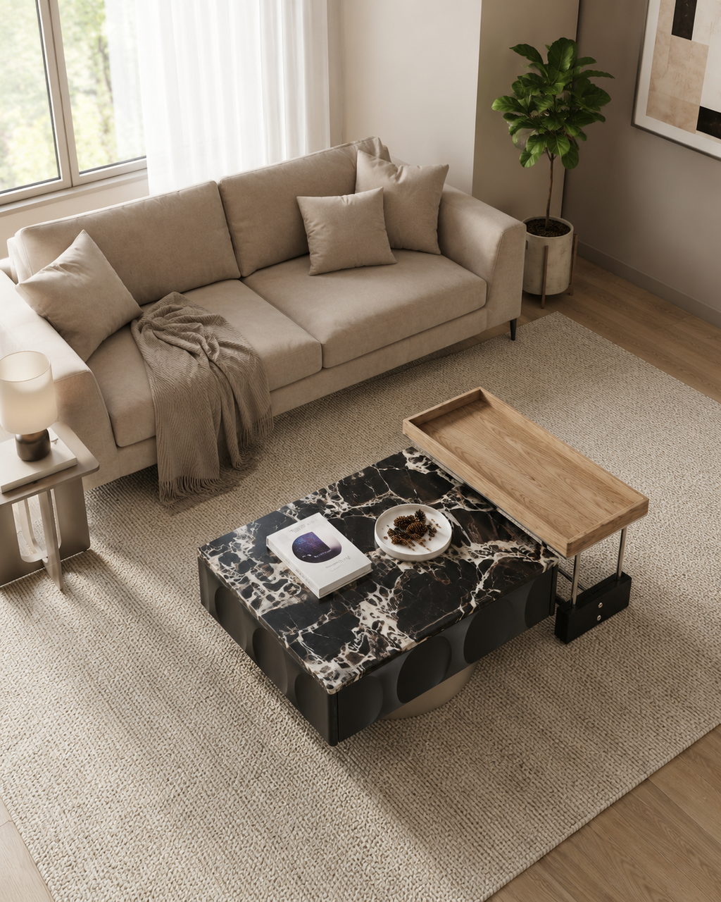 Vero Stone Coffee Table