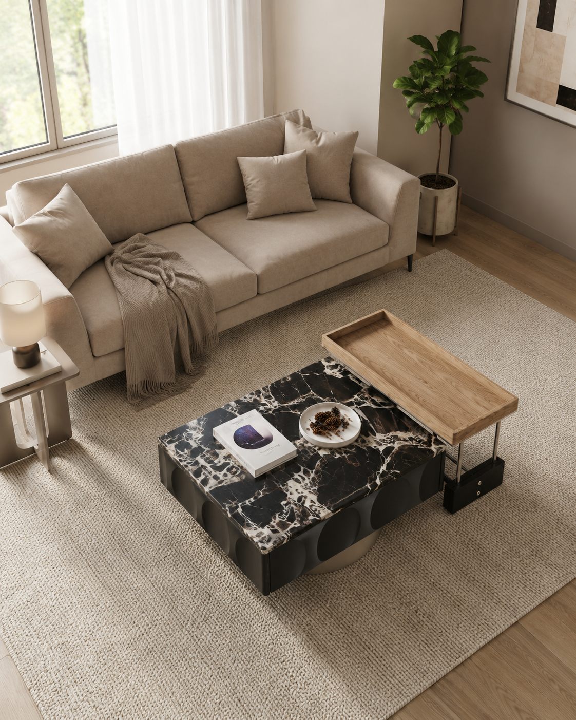 Vero Stone Coffee Table