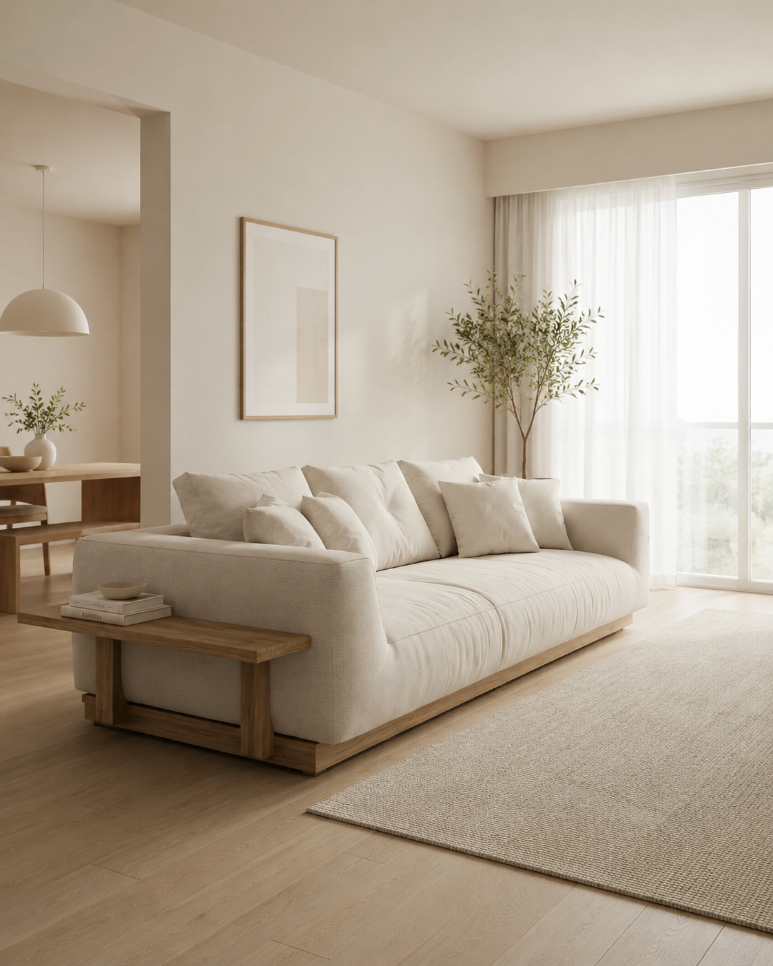 Elara Fabric Sofa