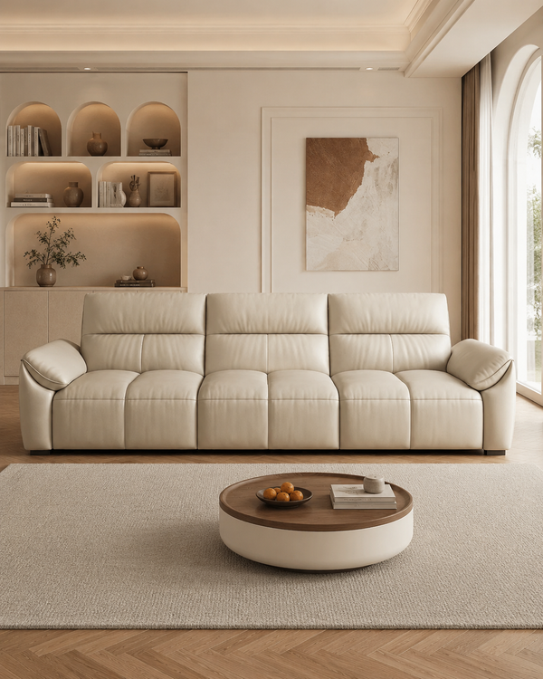 Celine Top Grain Leather Electric Sofa Bed