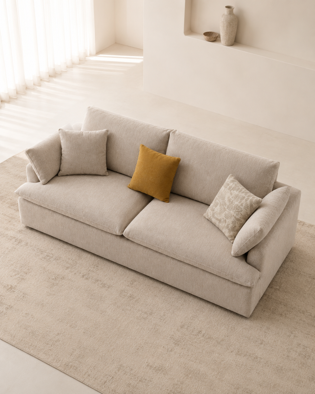 Evrane Fabric Sofa