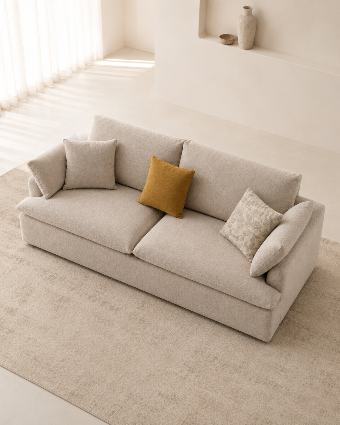 Evrane Fabric Sofa