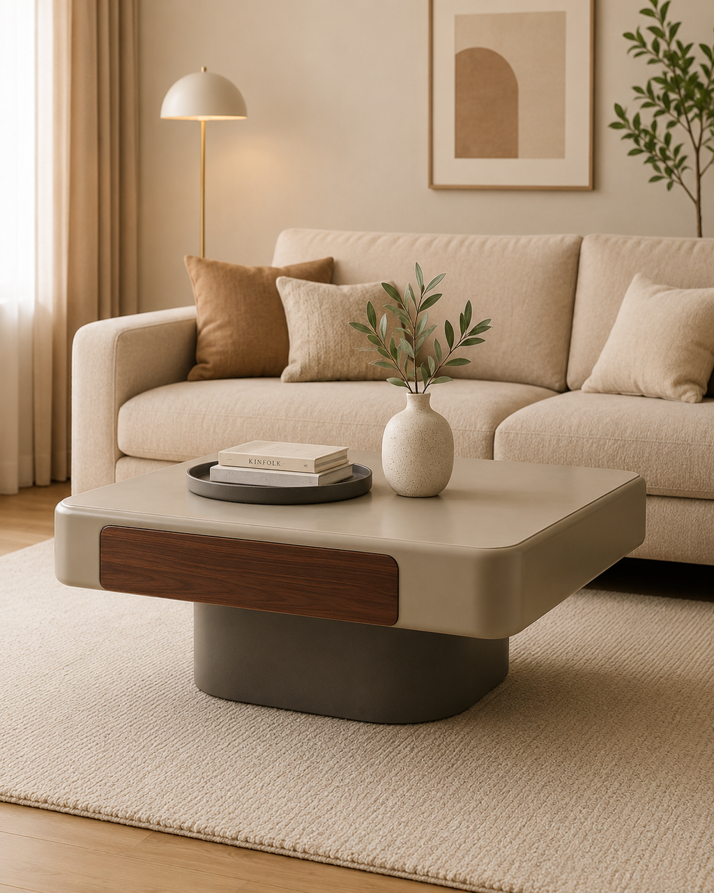 Cael Stone Coffee Table