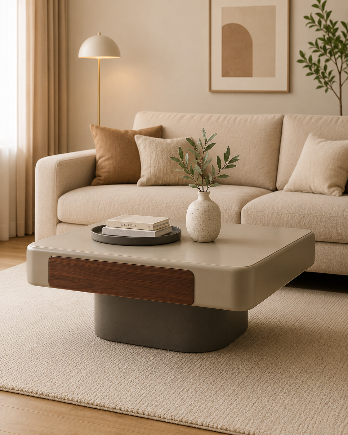 Cael Stone Coffee Table
