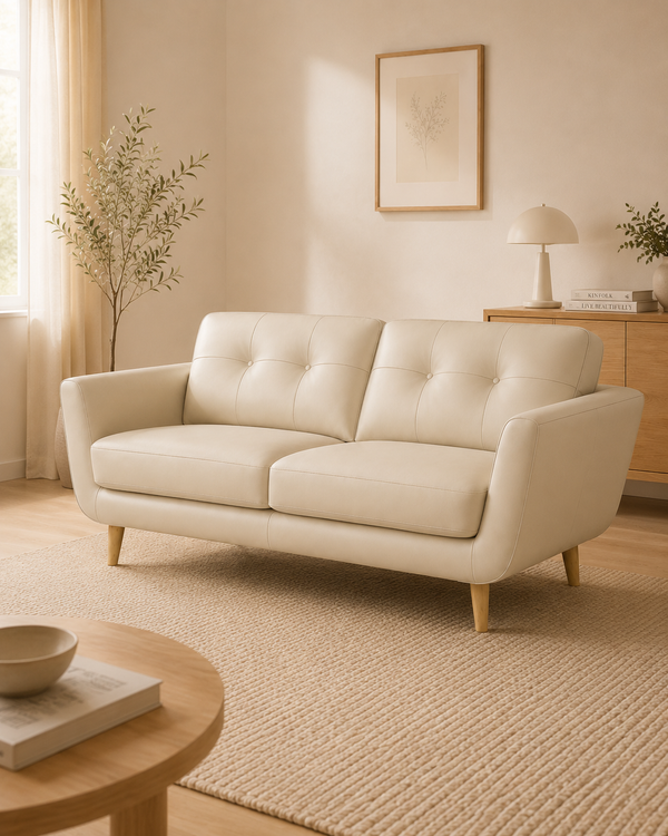 Eversley Genuine Leather Sofa