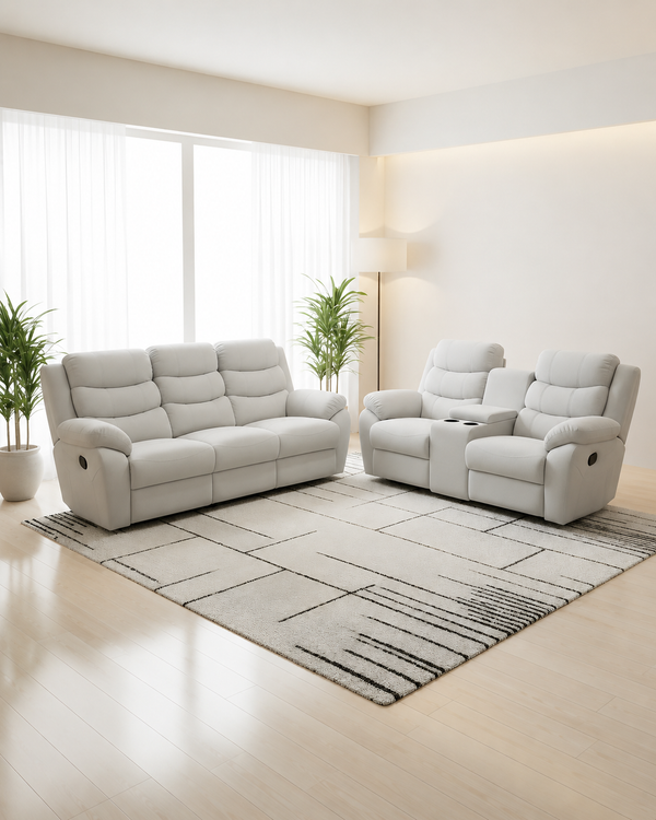 Callen Fabric Recliner Sofa