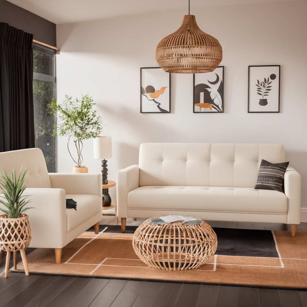 Ashford Fabric Sofa (Pet Friendly)