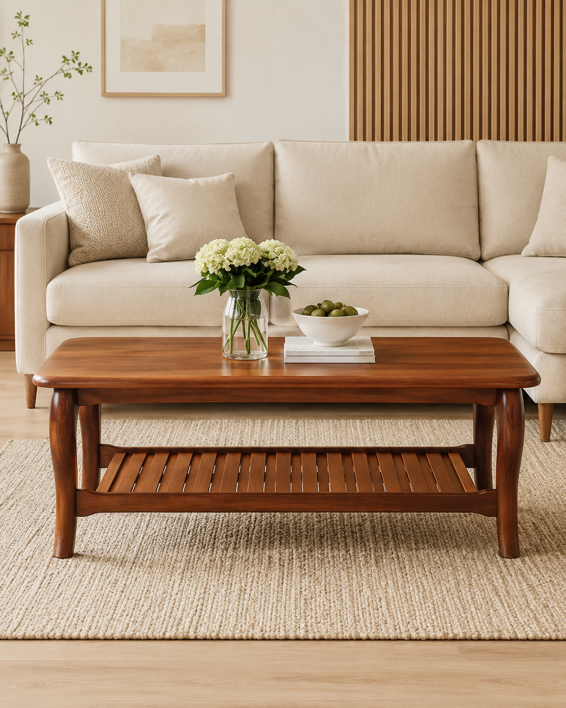 Briar Wooden Coffee Table