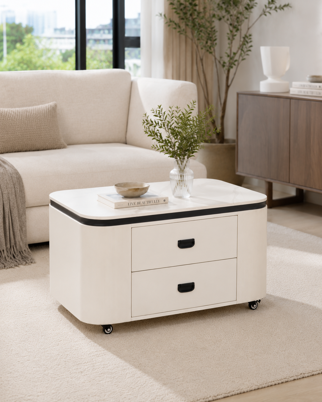 Rova Mobile Coffee Table