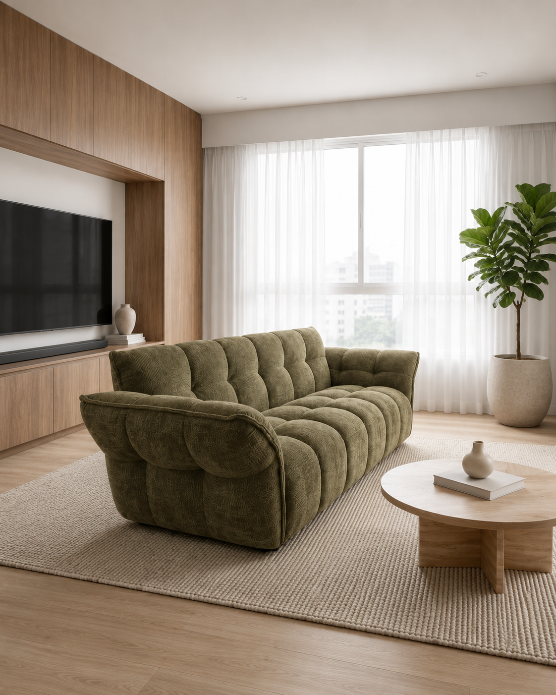 Eden Fabric Sofa