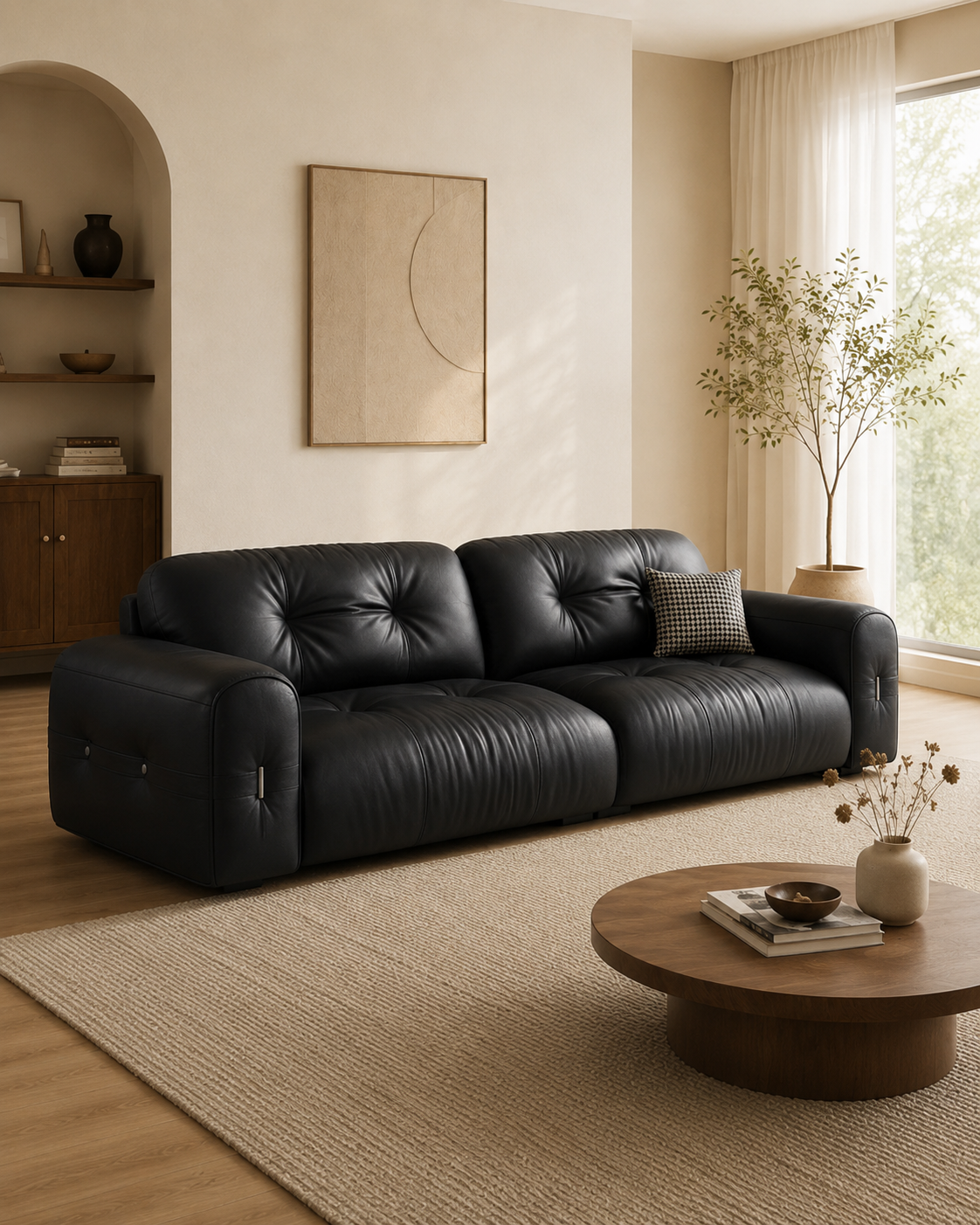 Caden Leather Sofa