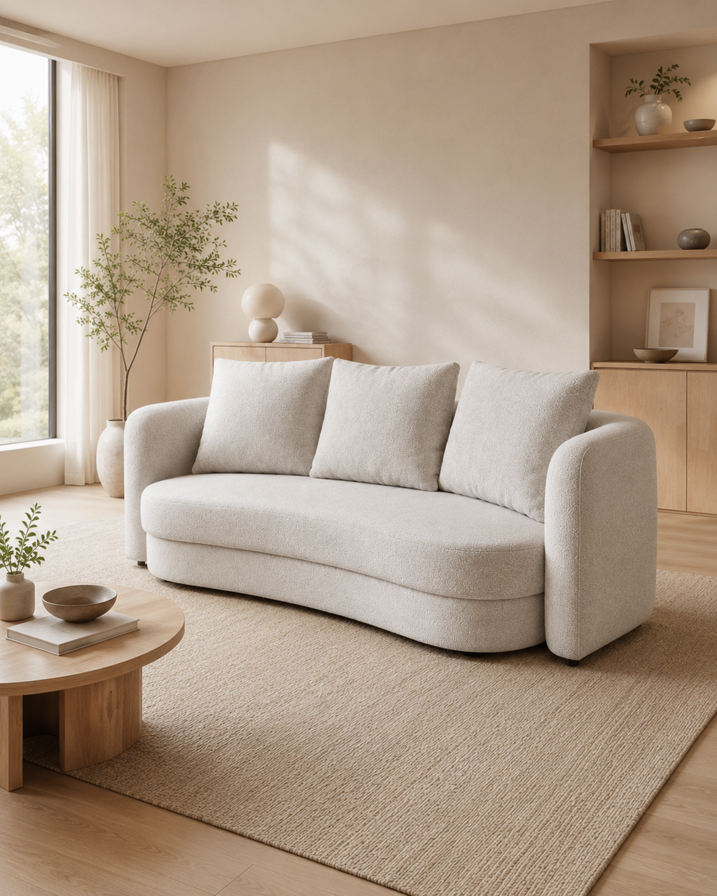 Calia Fabric Sofa