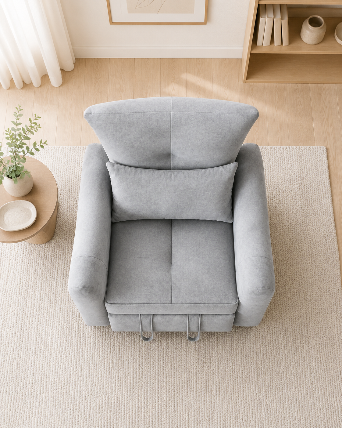 Ceryn Fabric Chair Bed