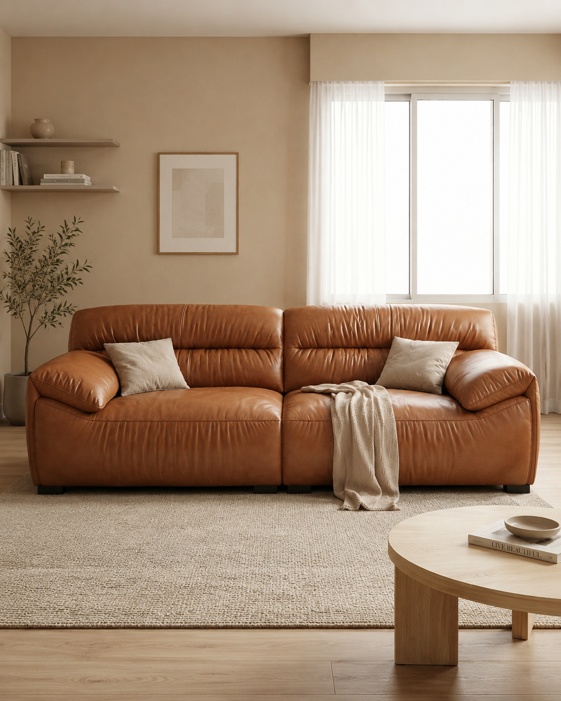 Sloane Leather Sofa