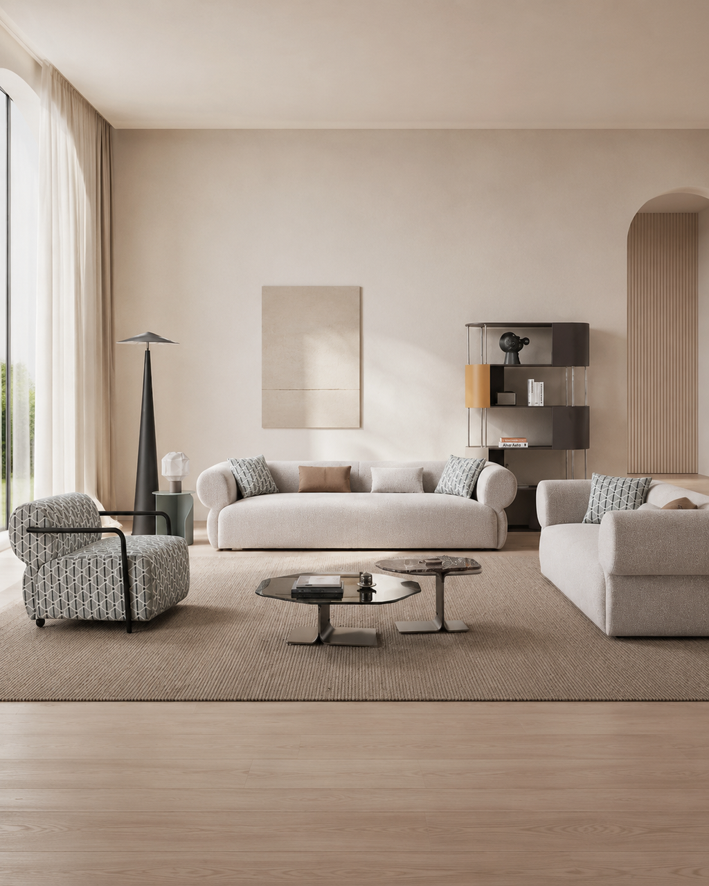 Lunara Bouclé Sofa