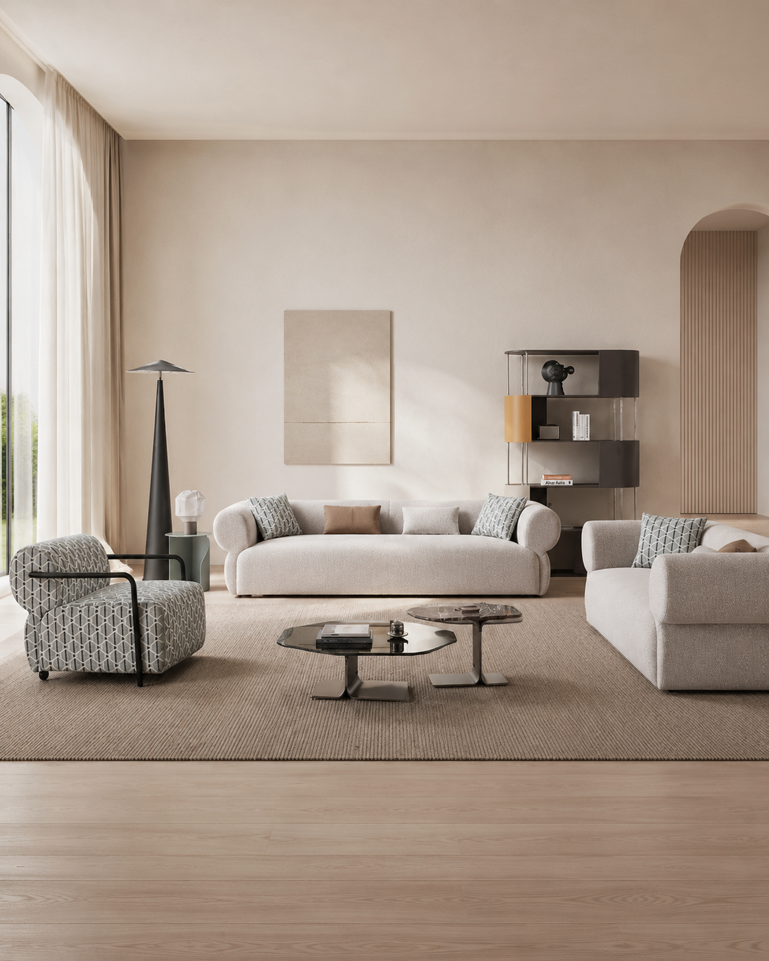 Lunara Bouclé Sofa