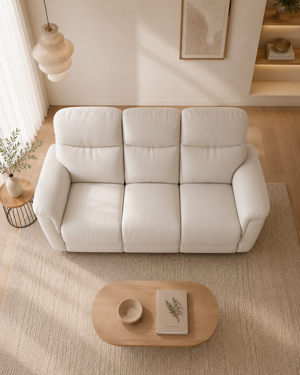 Lenvor Fabric Recliner Sofa