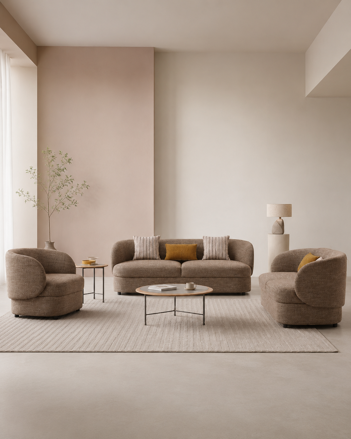 Valenne Fabric Sofa