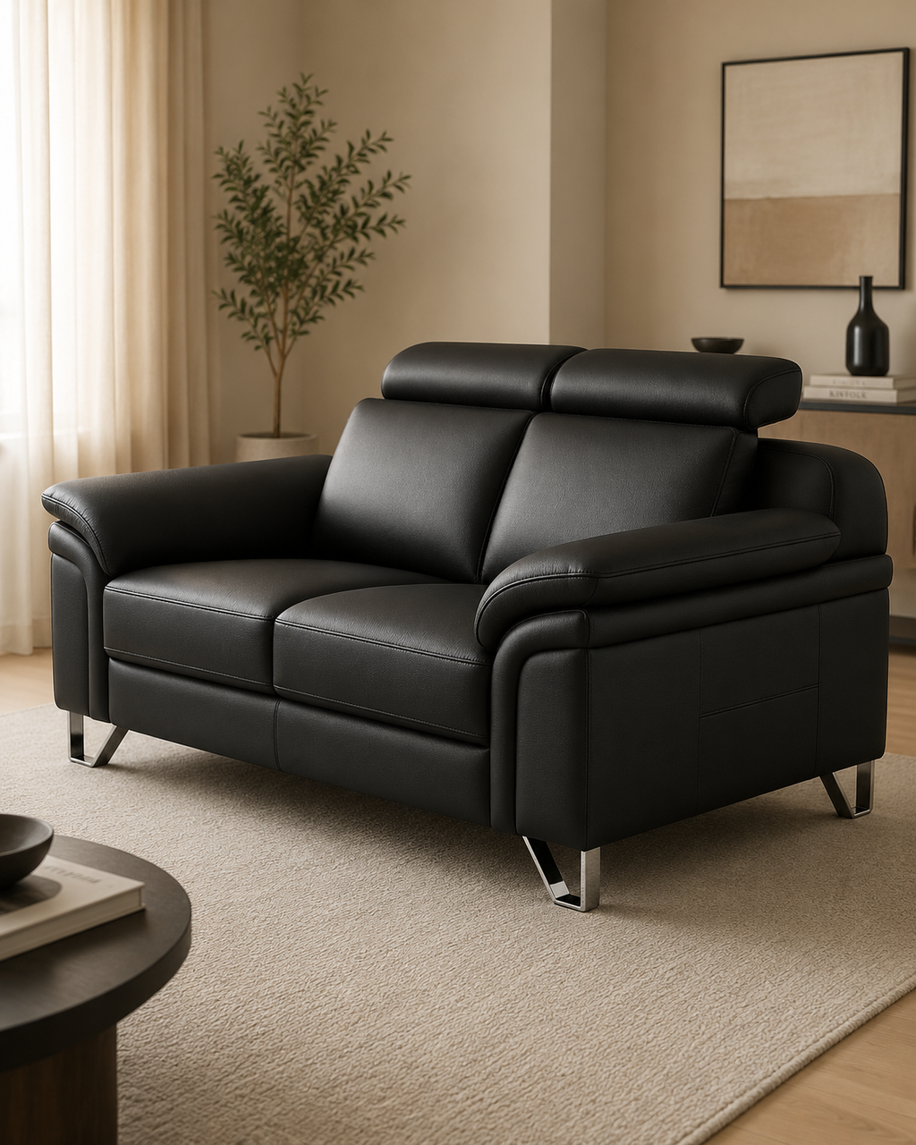 Moreland Genuine Leather Sofa