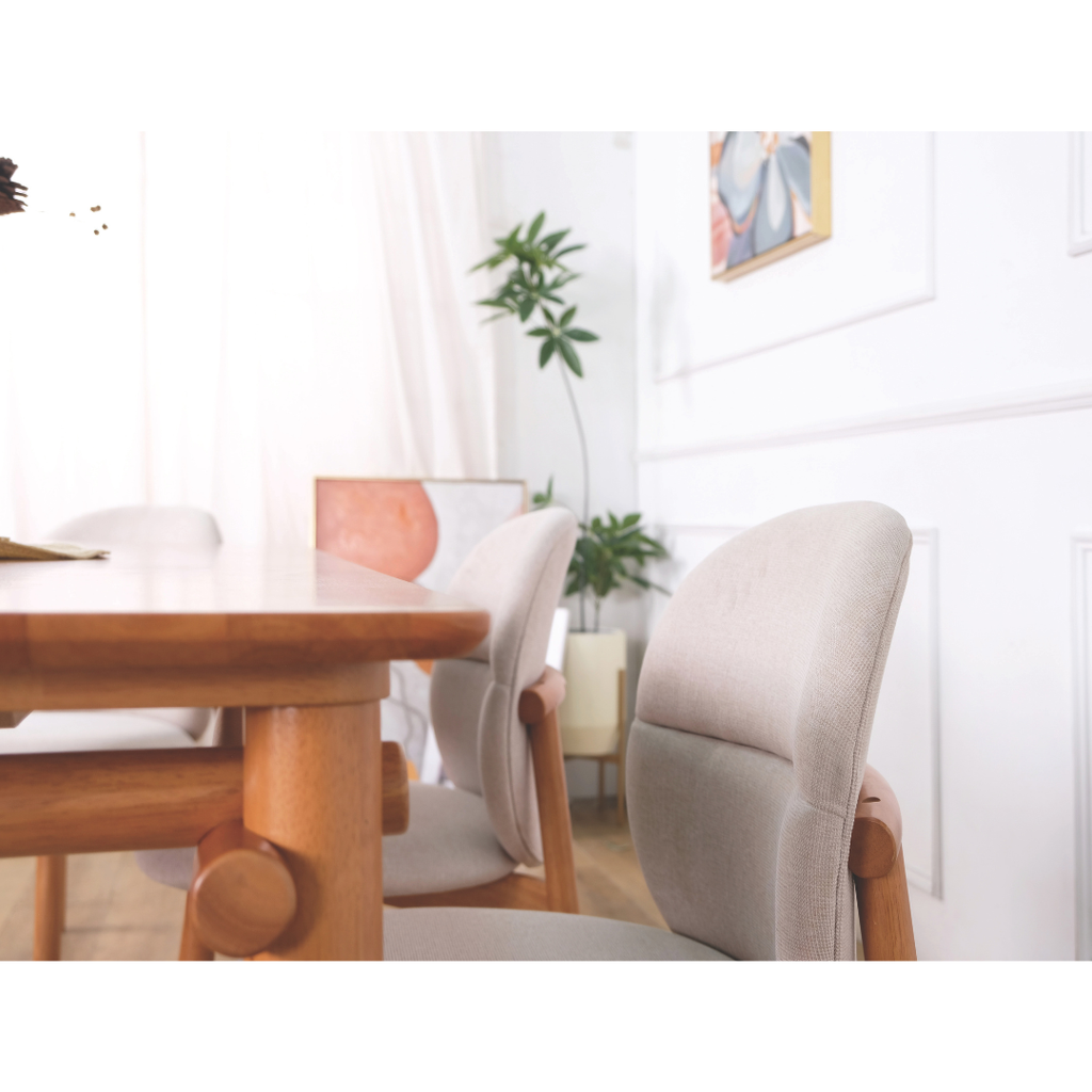Rica Wooden Dining Table (160cm)