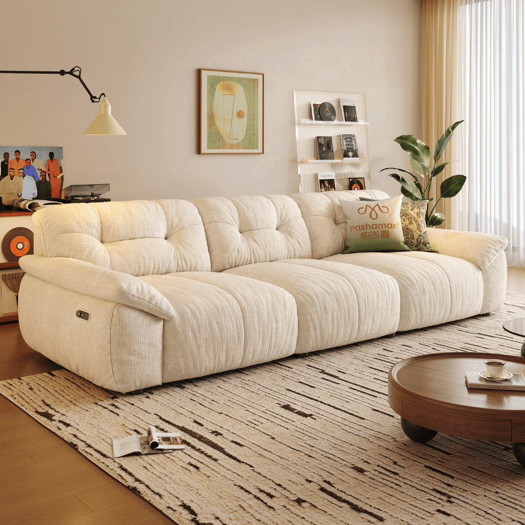Lorenza Fabric Recliner Sofa by Esteller (Water Repellent)