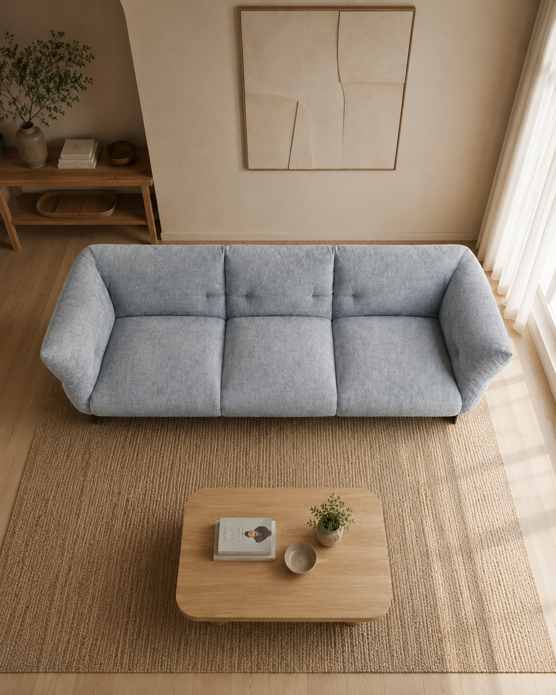 Caelum Fabric Sofa