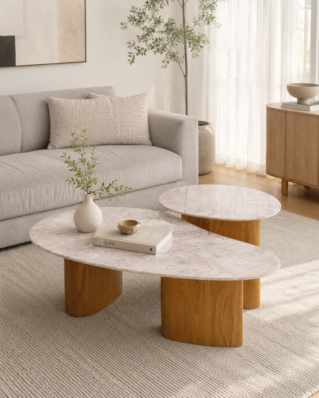 Onda Wooden Coffee Table