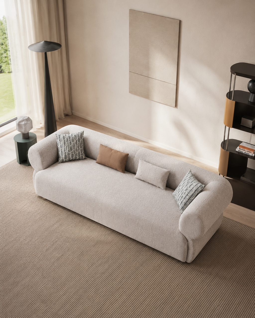 Lunara Bouclé Sofa