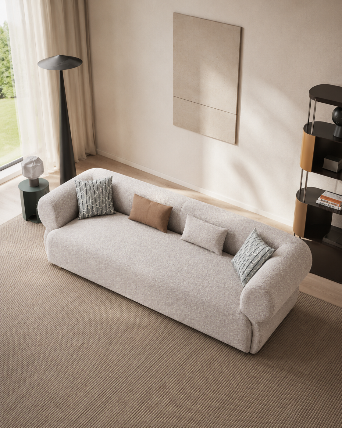 Lunara Bouclé Sofa