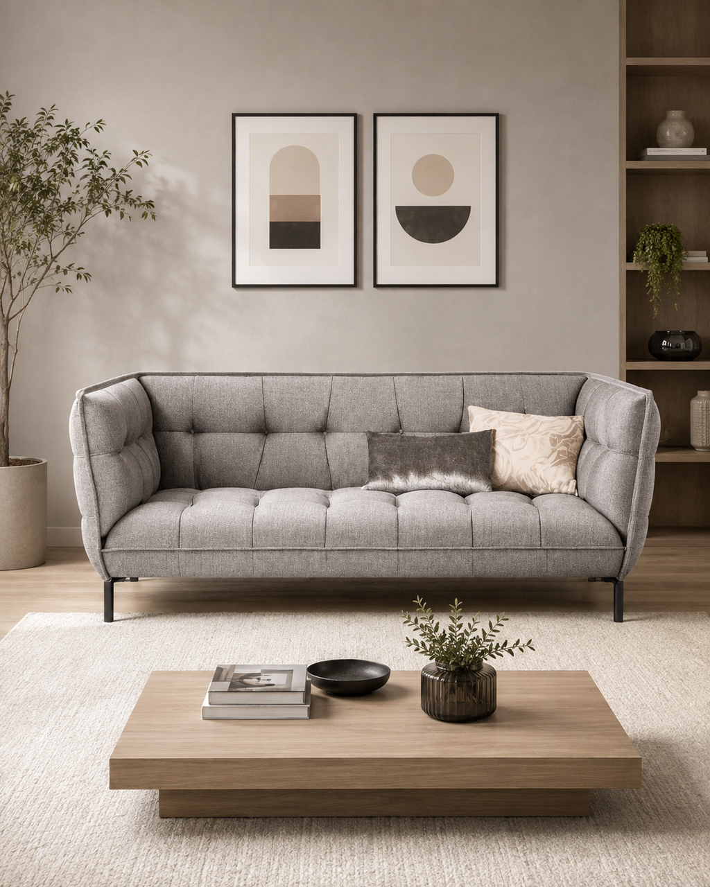 Bastelle Fabric Sofa