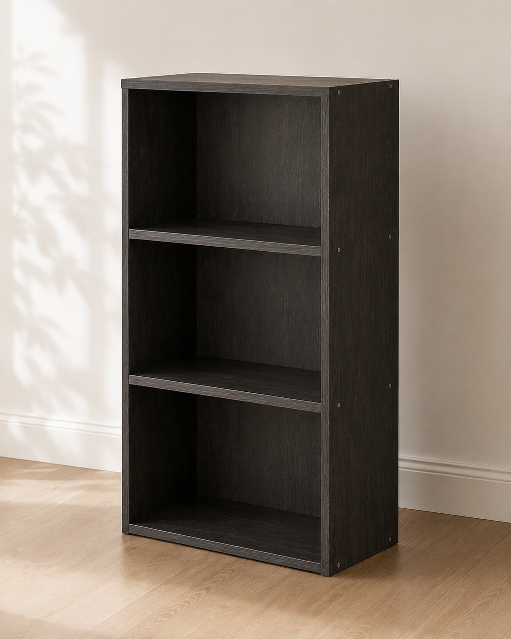 Asher Walnut Open Bookshelf