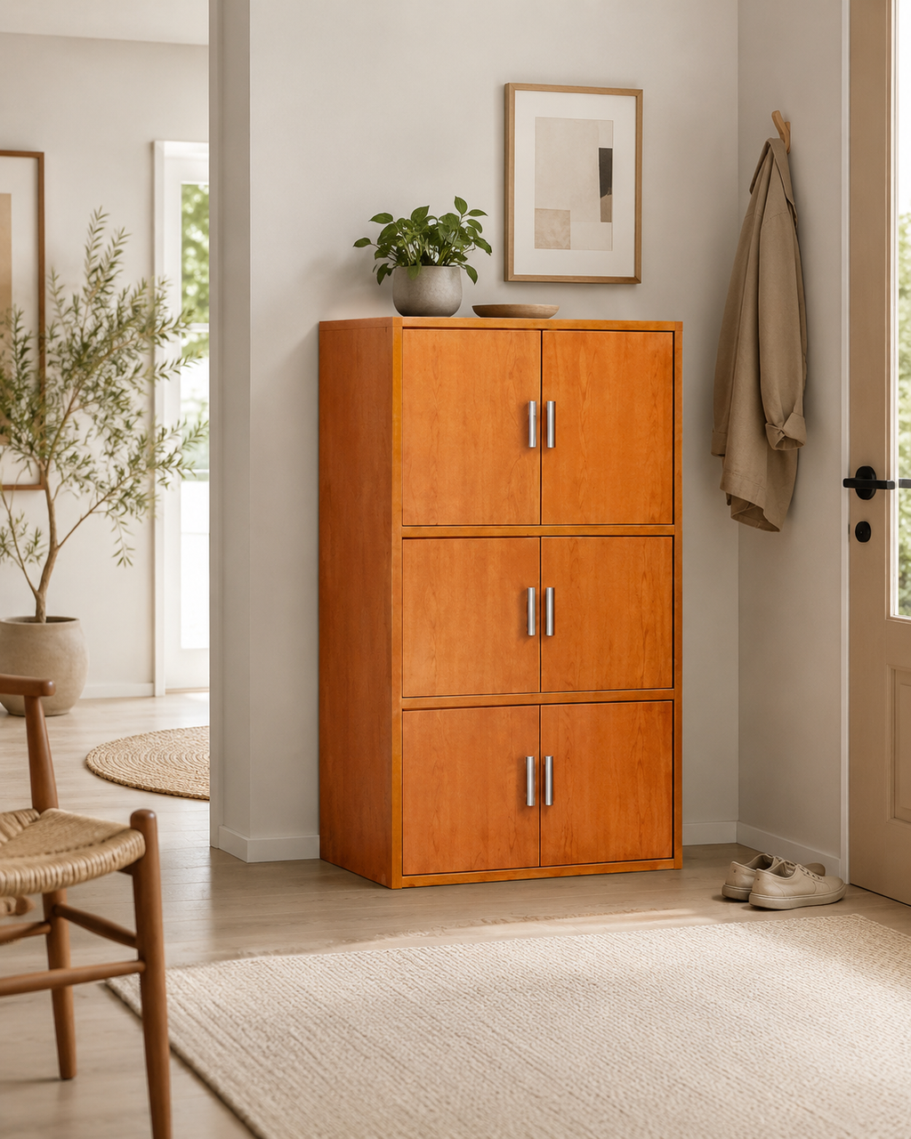 Sienna Cherry Storage Cabinet